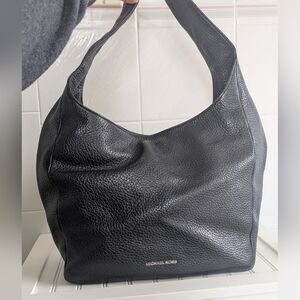 Michael Kors Pebbled Leather Shoulder Hobo